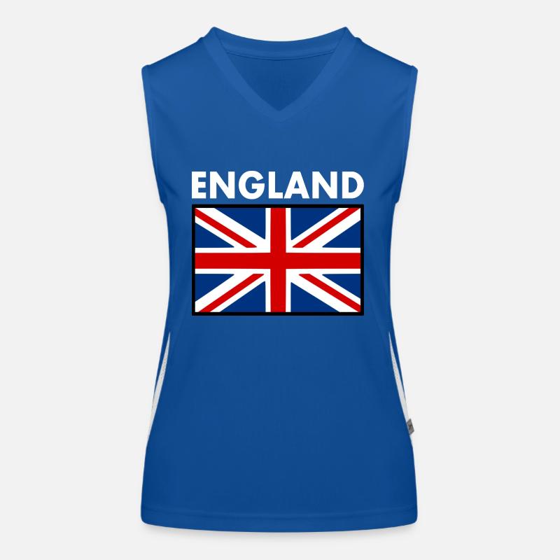 angleterre Débardeur respirant contrasté Femme