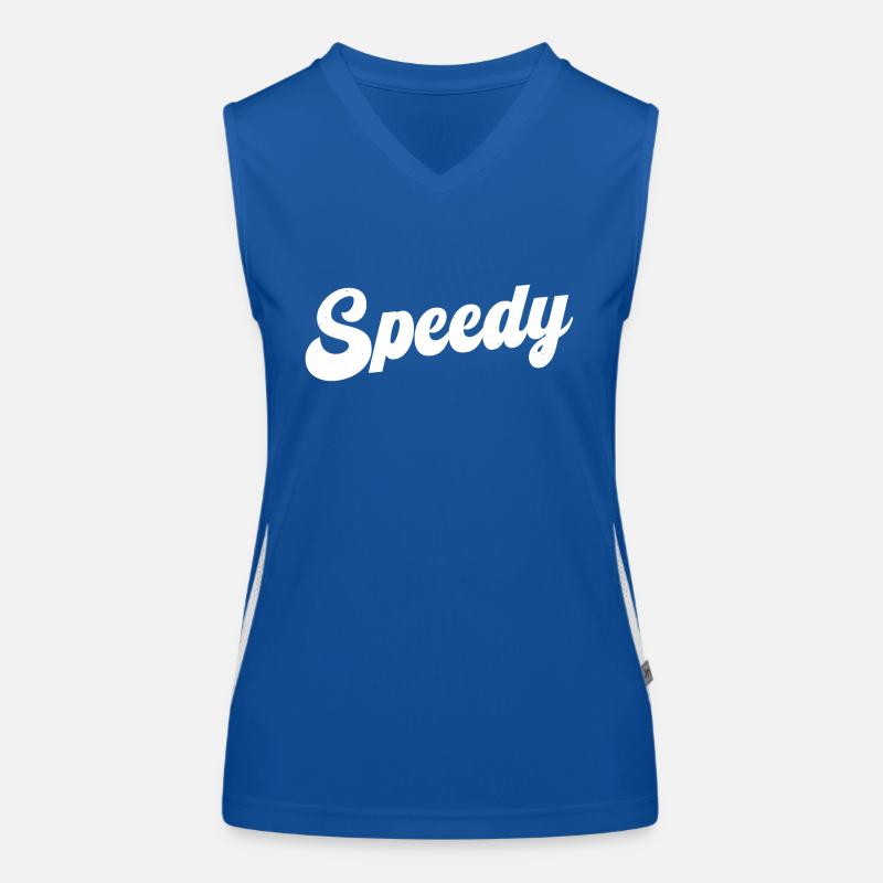 Rapide Débardeur respirant contrasté Femme