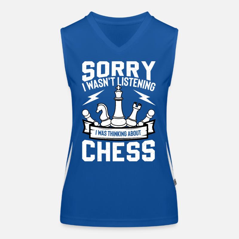 Schach Funktionelles Kontrast-Tank Top für Frauen