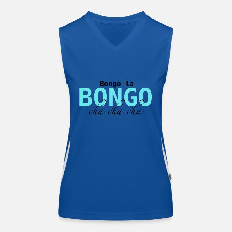 Bongo Beat – Rhythmus im Blut Funktionelles Kontrast-Tank Top für Frauen