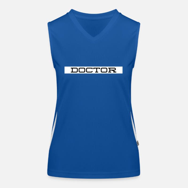 Doctor In Training Women's Functional Contrast Tank Top