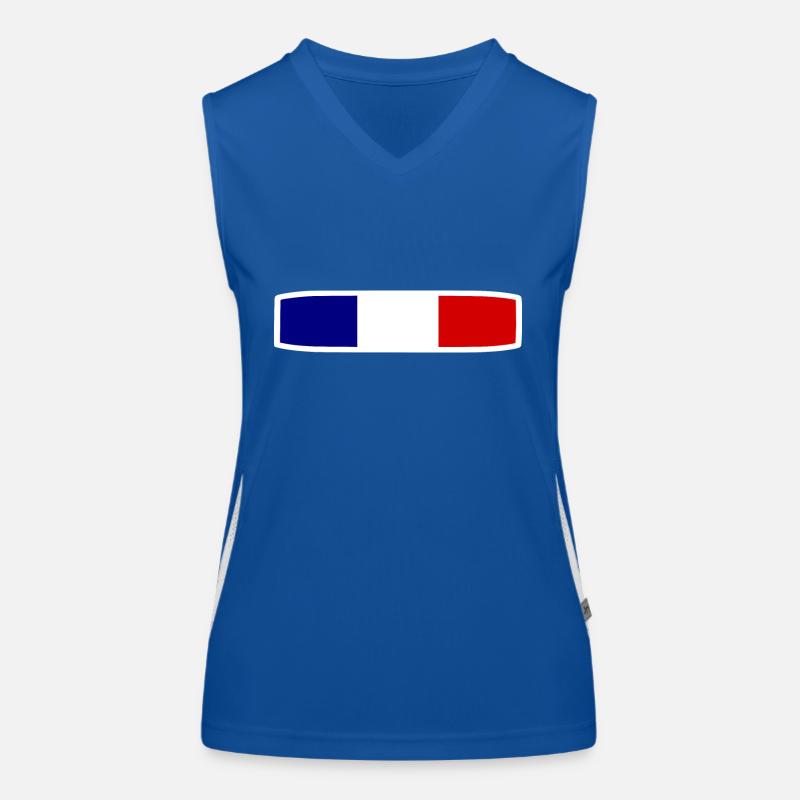 FRANKREICH Funktionelles Kontrast-Tank Top für Frauen