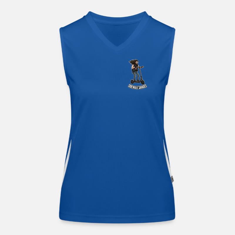 Sidewalk Savages Funktionelles Kontrast-Tank Top für Frauen