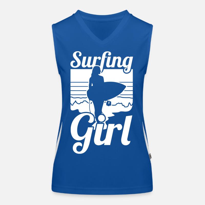 Surfeuse Débardeur respirant contrasté Femme