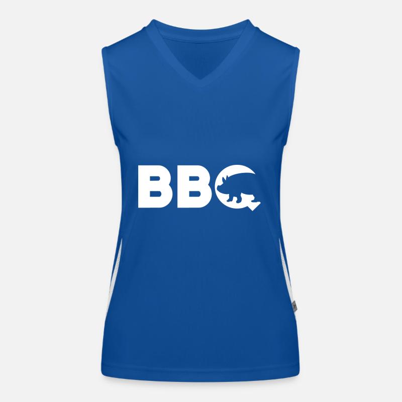 BBQ Women's Functional Contrast Tank Top