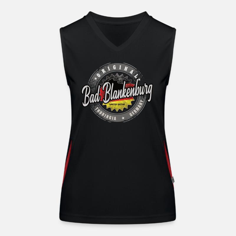 Original Germany Thuringia Bad Blankenburg Women's Functional Contrast Tank Top