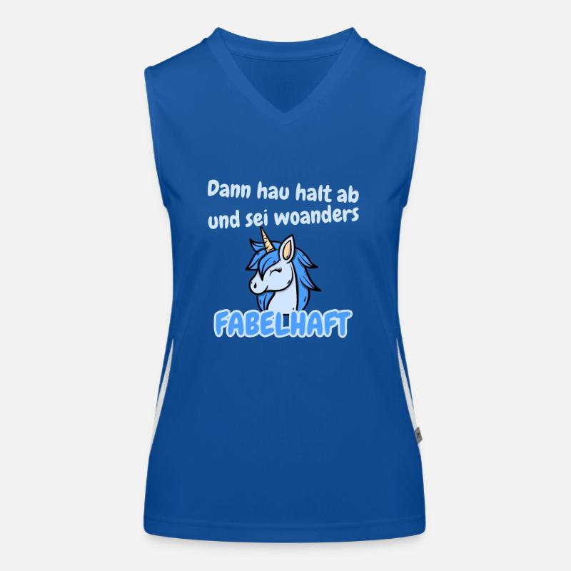 Fabelhafter Abschied Funktionelles Kontrast-Tank Top für Frauen