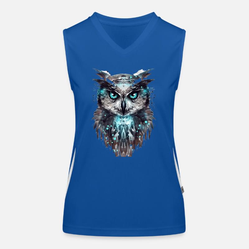 Cyber Hibou Débardeur respirant contrasté Femme