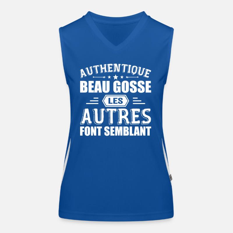 Authentic Handsome Kid Women's Functional Contrast Tank Top