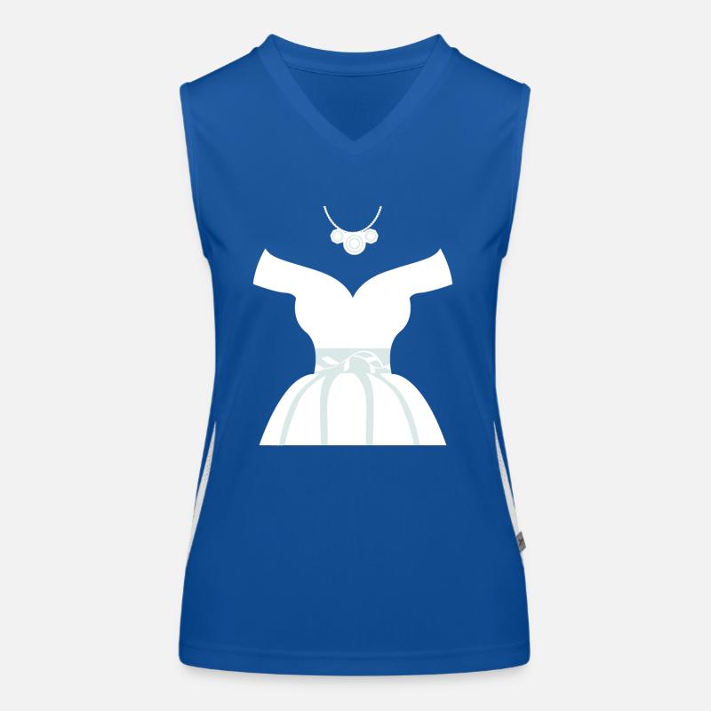 Robes de mariée Douches nuptiales Mignon Graphique Drôle Débardeur respirant contrasté Femme