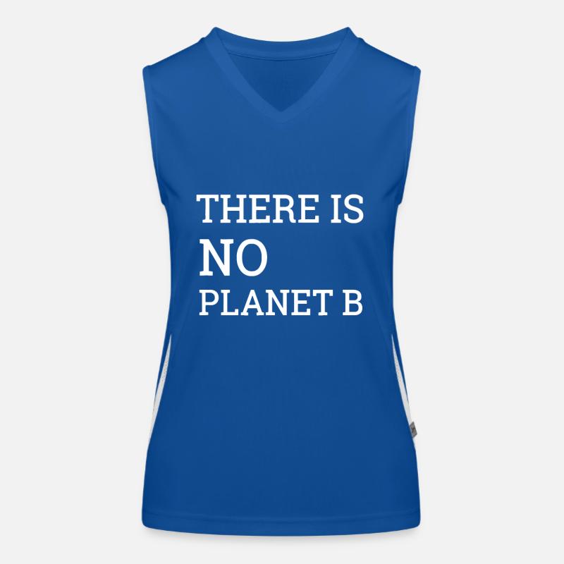 There is no Planet B T Women's Functional Contrast Tank Top