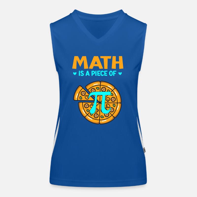 Pi Tag 3.14 Mathe ist ein Stück Pizza Bitcoin Start Funktionelles Kontrast-Tank Top für Frauen