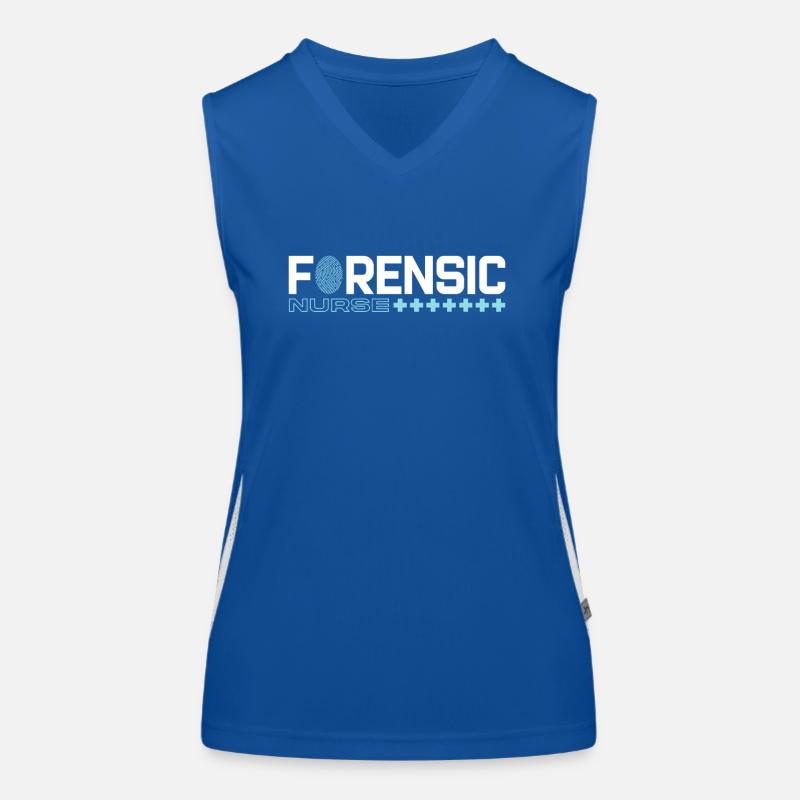 Forensic Nurse Forensic Criminalistics Scientist Women's Functional Contrast Tank Top