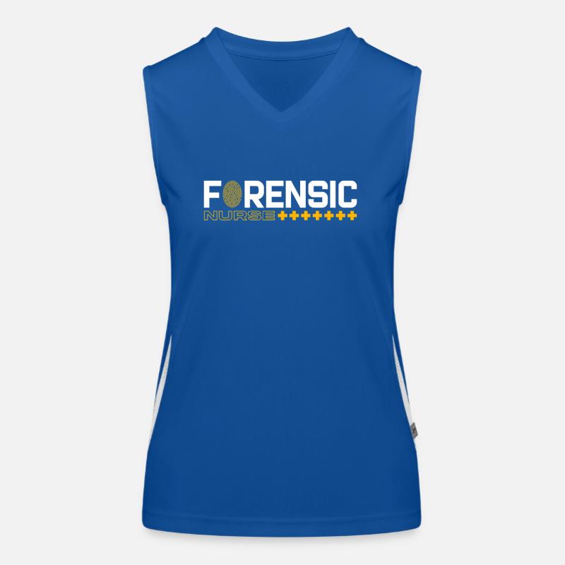 Forensic Nurse Forensic Criminalistics Scientist Women's Functional Contrast Tank Top