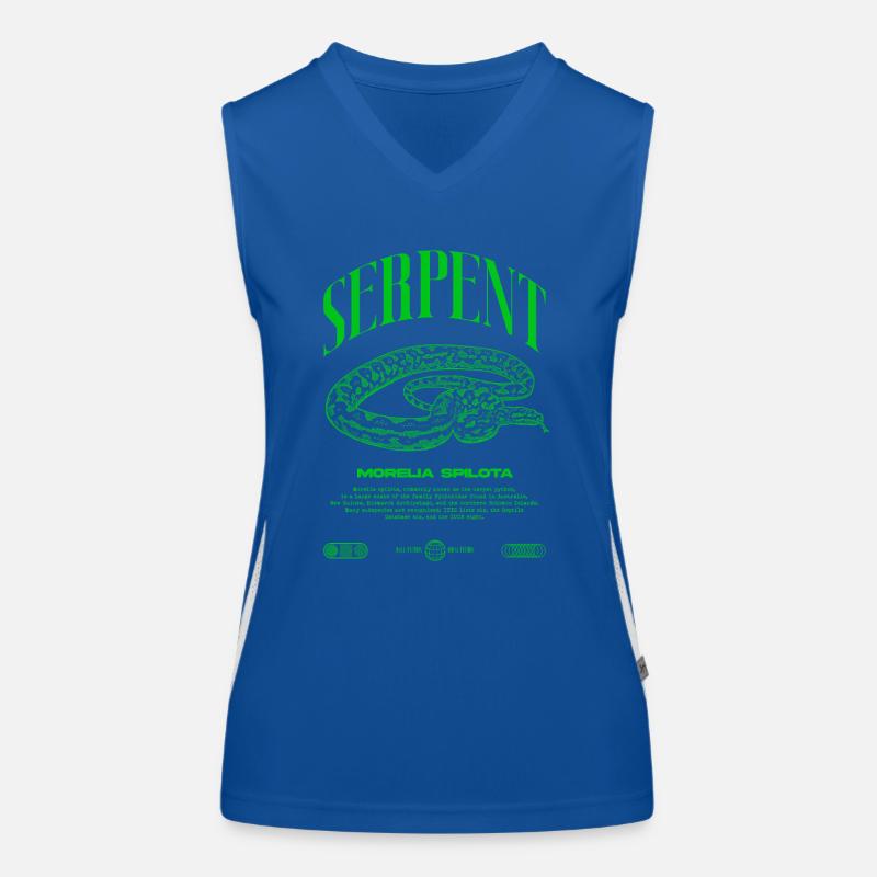Teppich Python Moderne Reptile Keeper Streetwear Funktionelles Kontrast-Tank Top für Frauen