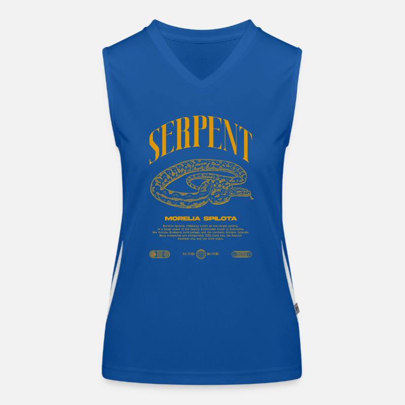 Teppich Python Moderne Reptile Keeper Streetwear Funktionelles Kontrast-Tank Top für Frauen