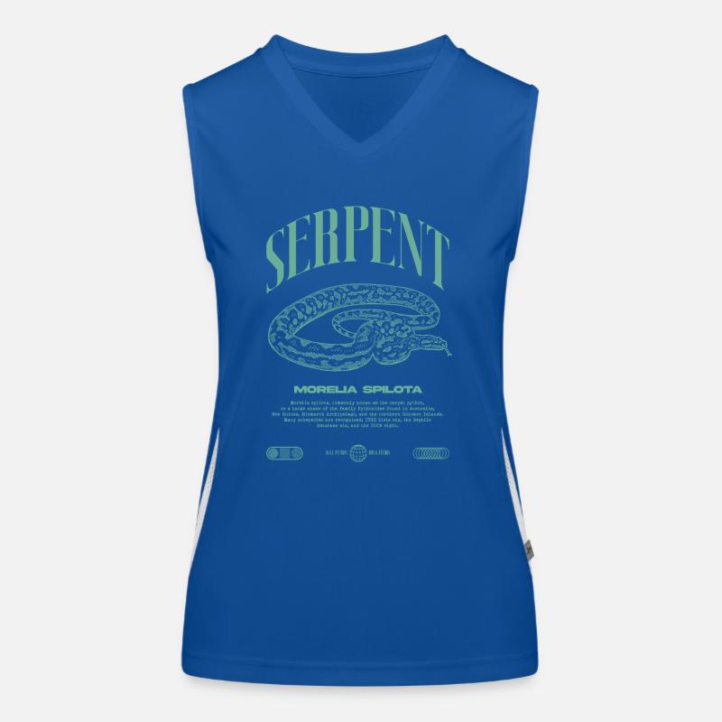 Teppich Python Moderne Reptile Keeper Streetwear Funktionelles Kontrast-Tank Top für Frauen