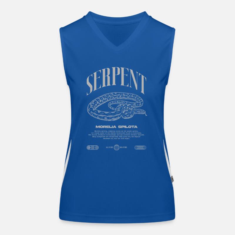 Teppich Python Moderne Reptile Keeper Streetwear Funktionelles Kontrast-Tank Top für Frauen