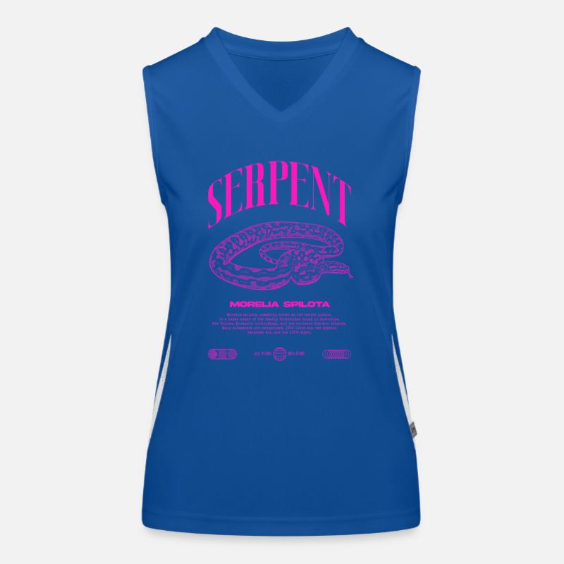 Teppich Python Moderne Reptile Keeper Streetwear Funktionelles Kontrast-Tank Top für Frauen