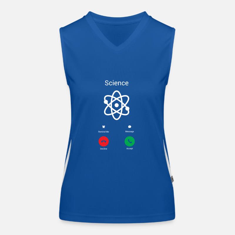 Science Gets! Women's Functional Contrast Tank Top