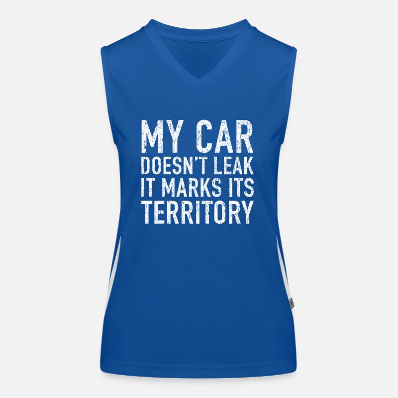 Oldtimer propriétaire Idée cadeau Débardeur respirant contrasté Femme