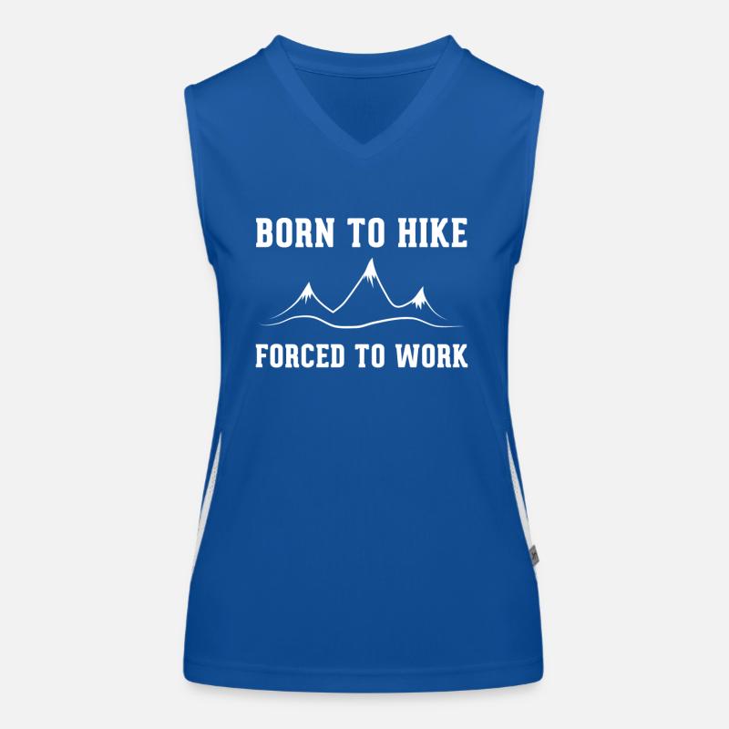 Wanderer originelle Geschenkidee Funktionelles Kontrast-Tank Top für Frauen