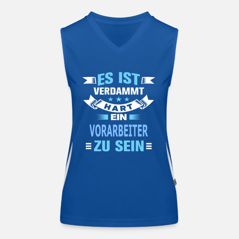 VORARBEITER Funktionelles Kontrast-Tank Top für Frauen