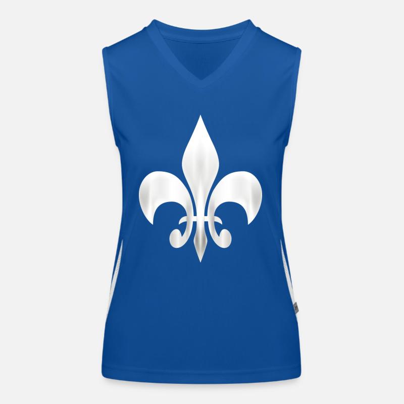 Lilie 3 Funktionelles Kontrast-Tank Top für Frauen