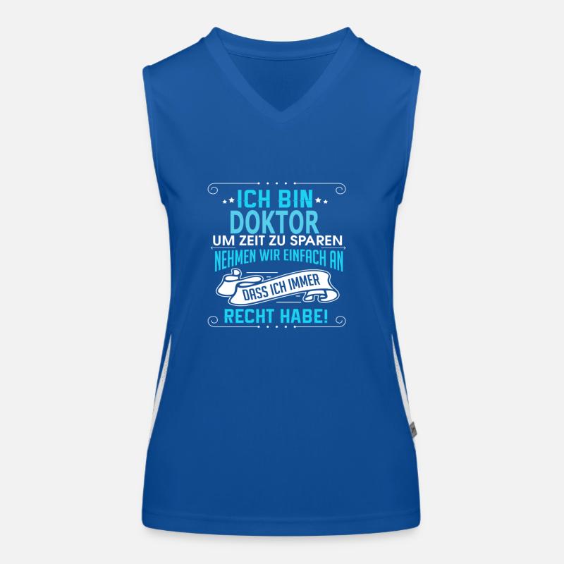 DOKTOR Funktionelles Kontrast-Tank Top für Frauen