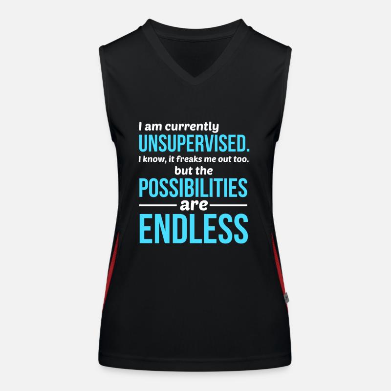 unsupervised Women's Functional Contrast Tank Top
