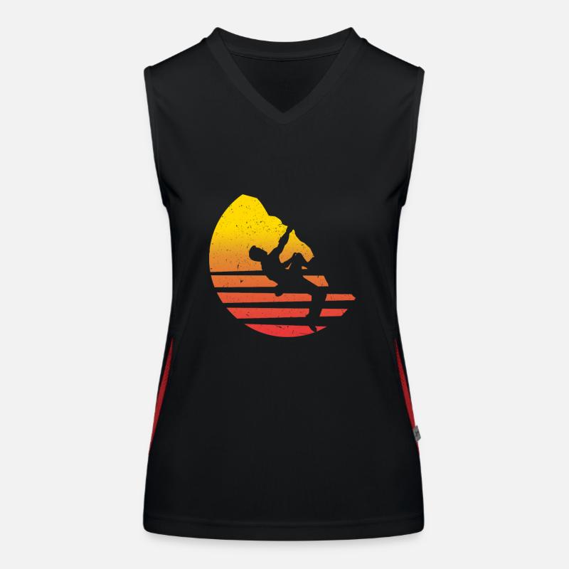 Klettern Funktionelles Kontrast-Tank Top für Frauen