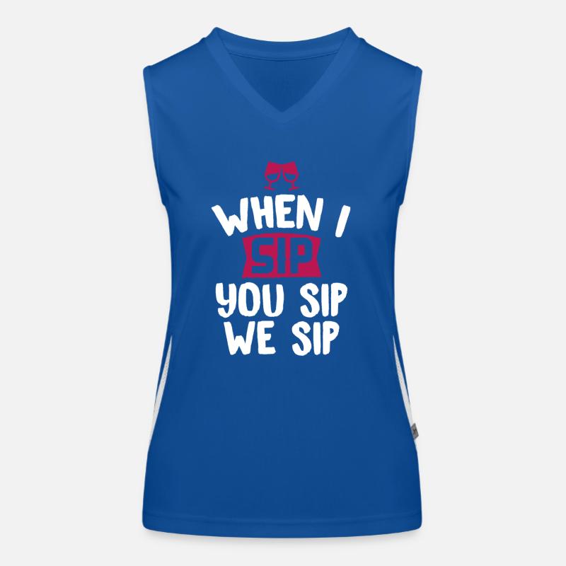 drinking Women's Functional Contrast Tank Top
