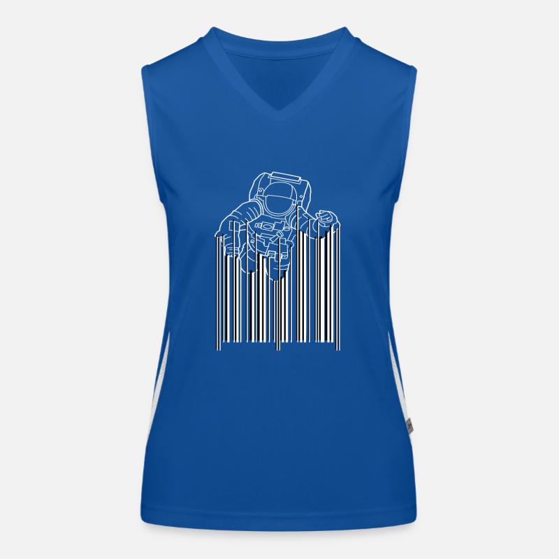 Astrocode Astronaut Space Women's Functional Contrast Tank Top