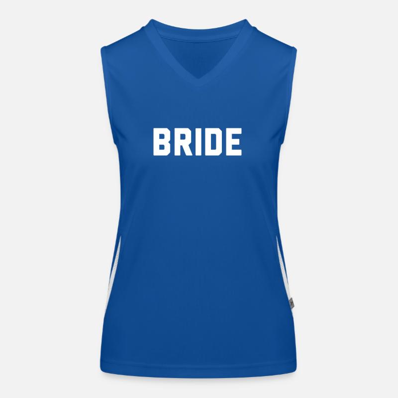 Bride Bachelorette Women's Functional Contrast Tank Top
