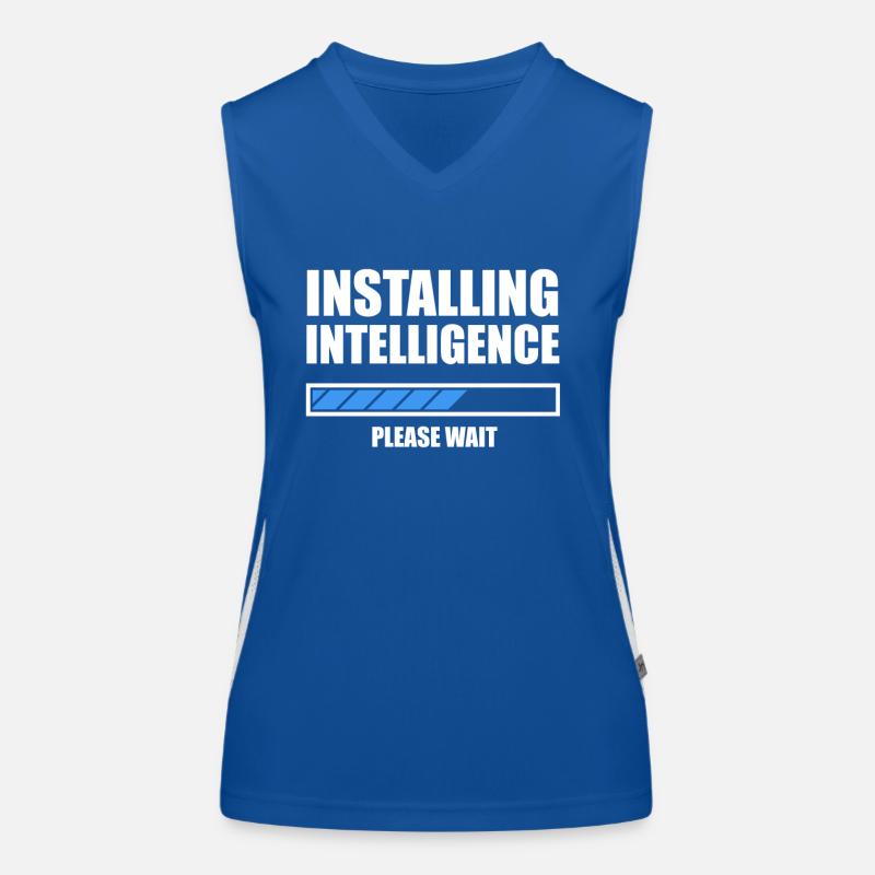 Installing Intelligence N Funktionelles Kontrast-Tank Top für Frauen