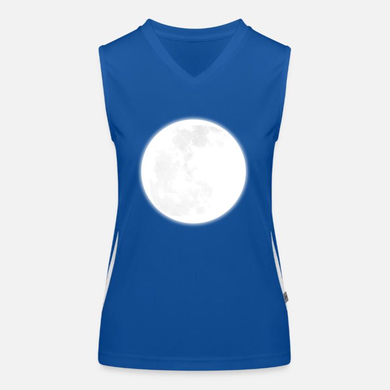 Full Moon Women's Functional Contrast Tank Top