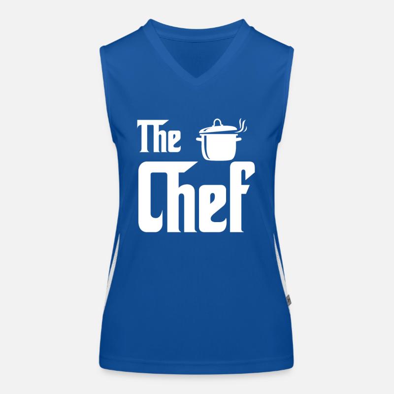 cuisine Débardeur respirant contrasté Femme