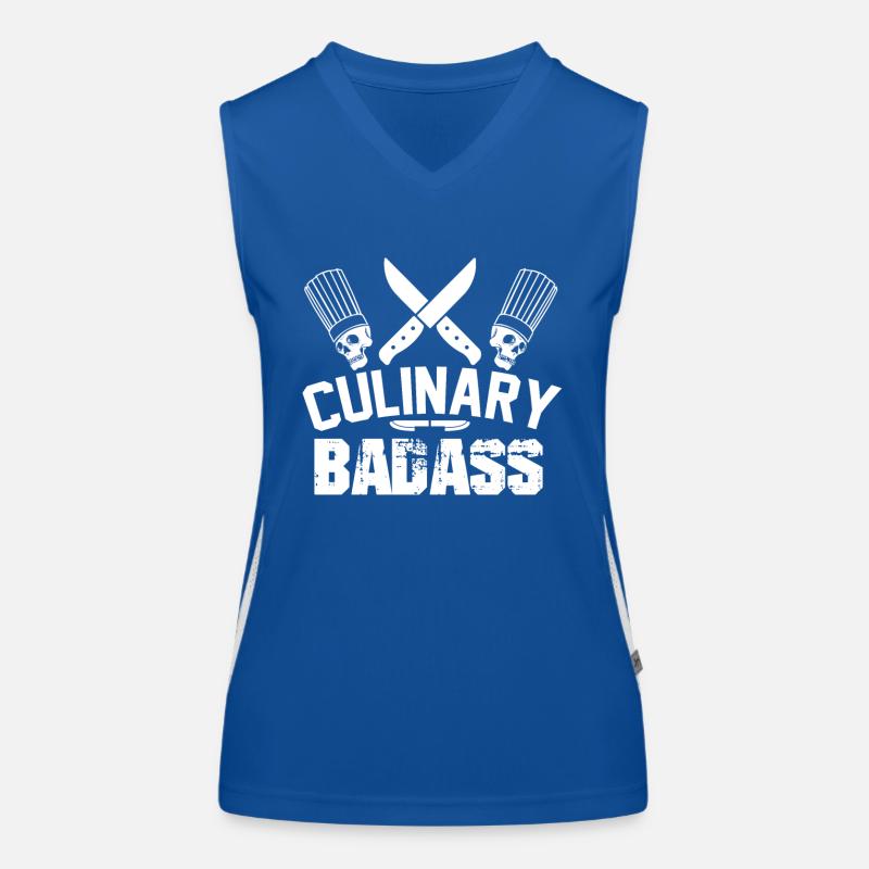Kochen Funktionelles Kontrast-Tank Top für Frauen
