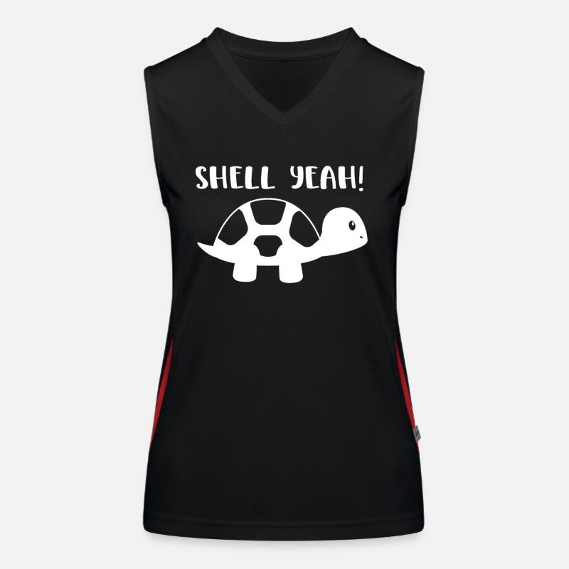 Turtle - Turtle Lover - Turtles Women's Functional Contrast Tank Top