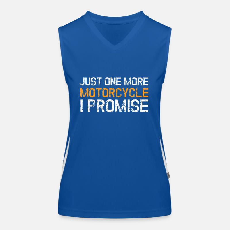 motorcycle Women's Functional Contrast Tank Top
