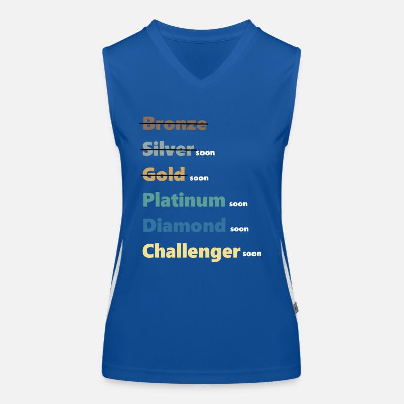 Classement Elo Platinum Débardeur respirant contrasté Femme
