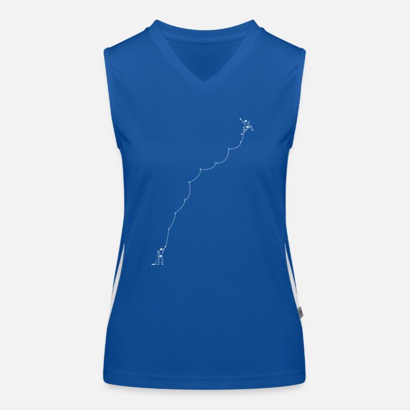 Klettern Funktionelles Kontrast-Tank Top für Frauen