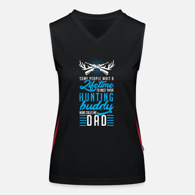 Daddy hunter Women's Functional Contrast Tank Top