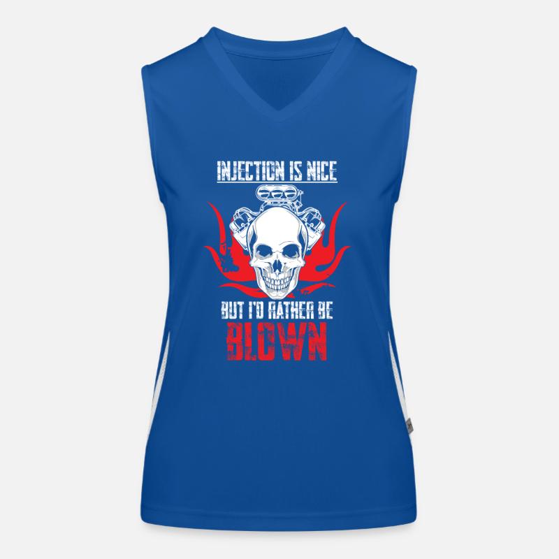 I'd rather be blown Women's Functional Contrast Tank Top
