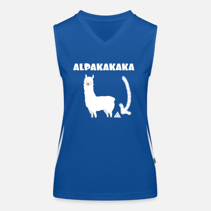 Alpacakaka alpaca Women's Functional Contrast Tank Top