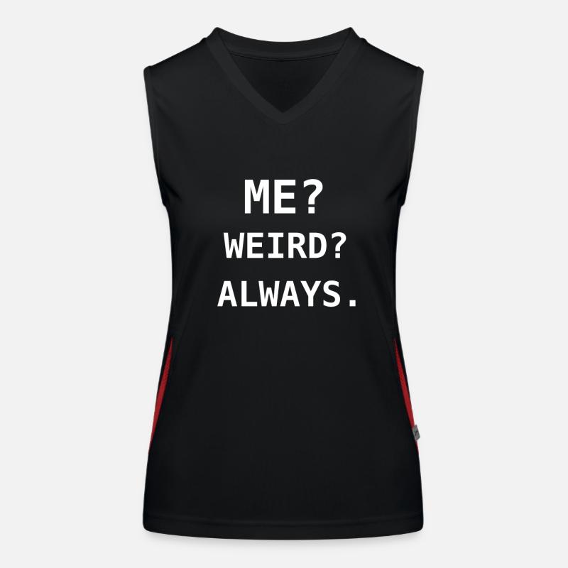 Weird Women's Functional Contrast Tank Top
