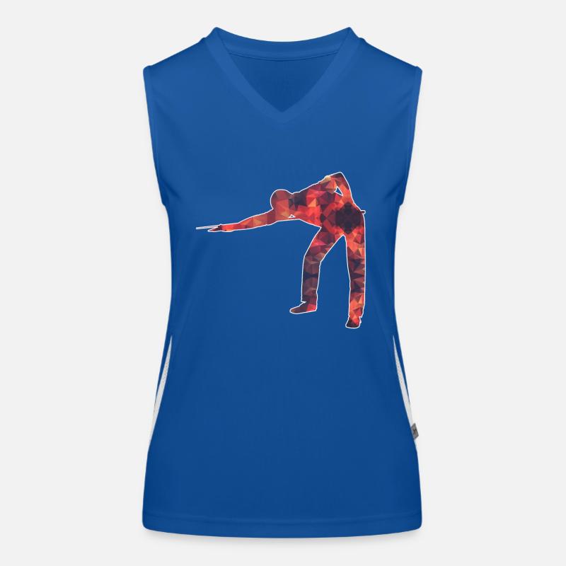 Billard / Billard / Billard Débardeur respirant contrasté Femme