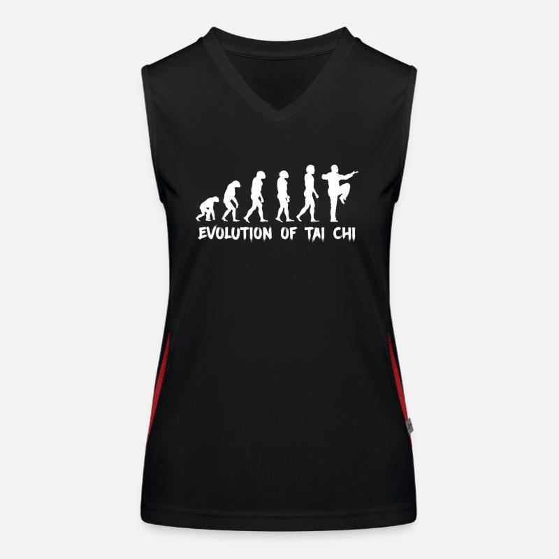 Evolution du Tai Chi Débardeur respirant contrasté Femme
