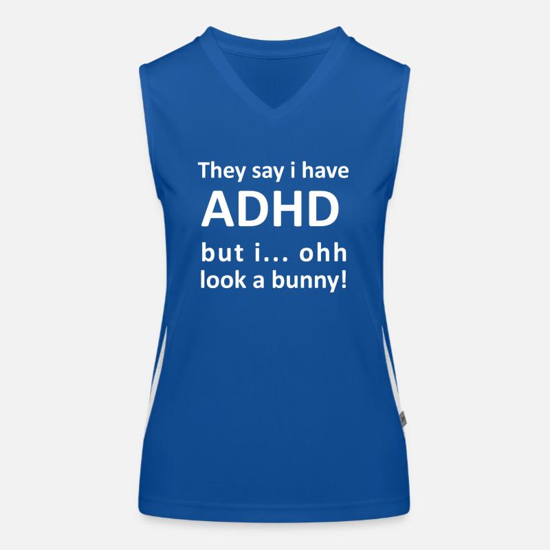 ADHD Women's Functional Contrast Tank Top