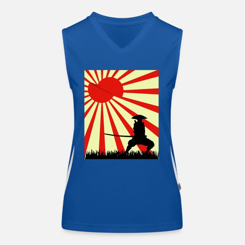 Moon Slice Samouraï Débardeur respirant contrasté Femme